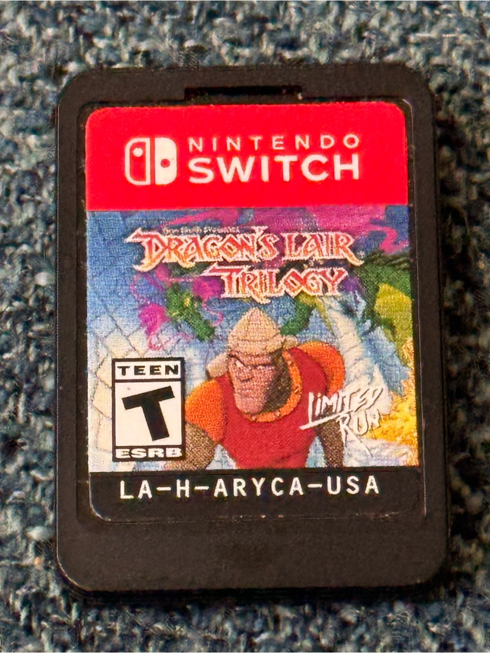 Rare Dragons Lair Trilogy Limited Run For Nintendo Switch